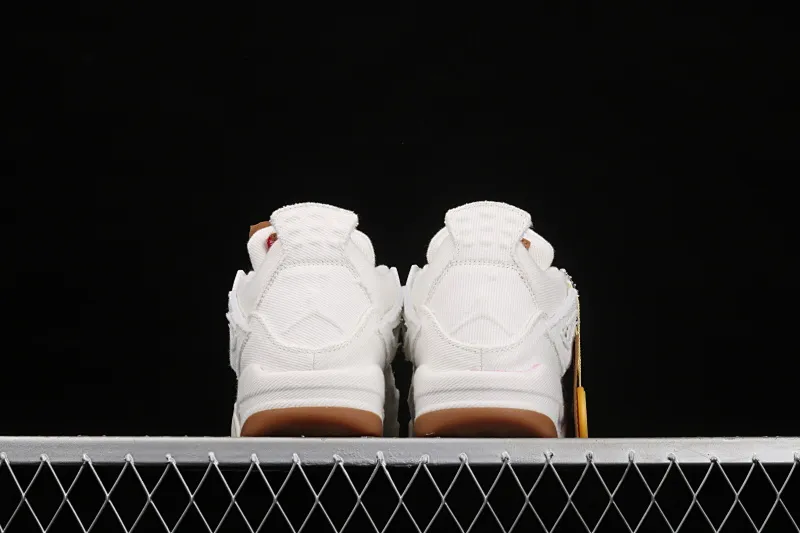 All categories Air Jordan Jordan series basketball shoes Air Jordan 4 G version Levi's x Air Jordan 4 AJ4 Joe 4 Levi's joint tannin white AO2571-100